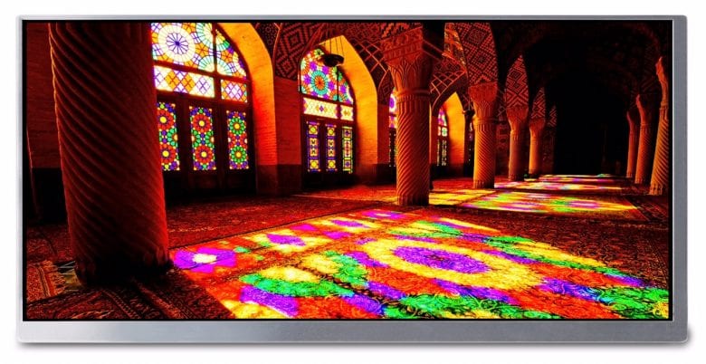THIN AND NARROW-FRAME 11.3-INCH WIDE LCD MODULE WITH WIDE COLOR GAMUT