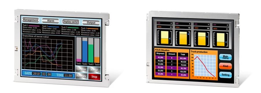 NEW TFT LCDS WITH 100,000 HOURS LONG LIFE BACKLIGHTS