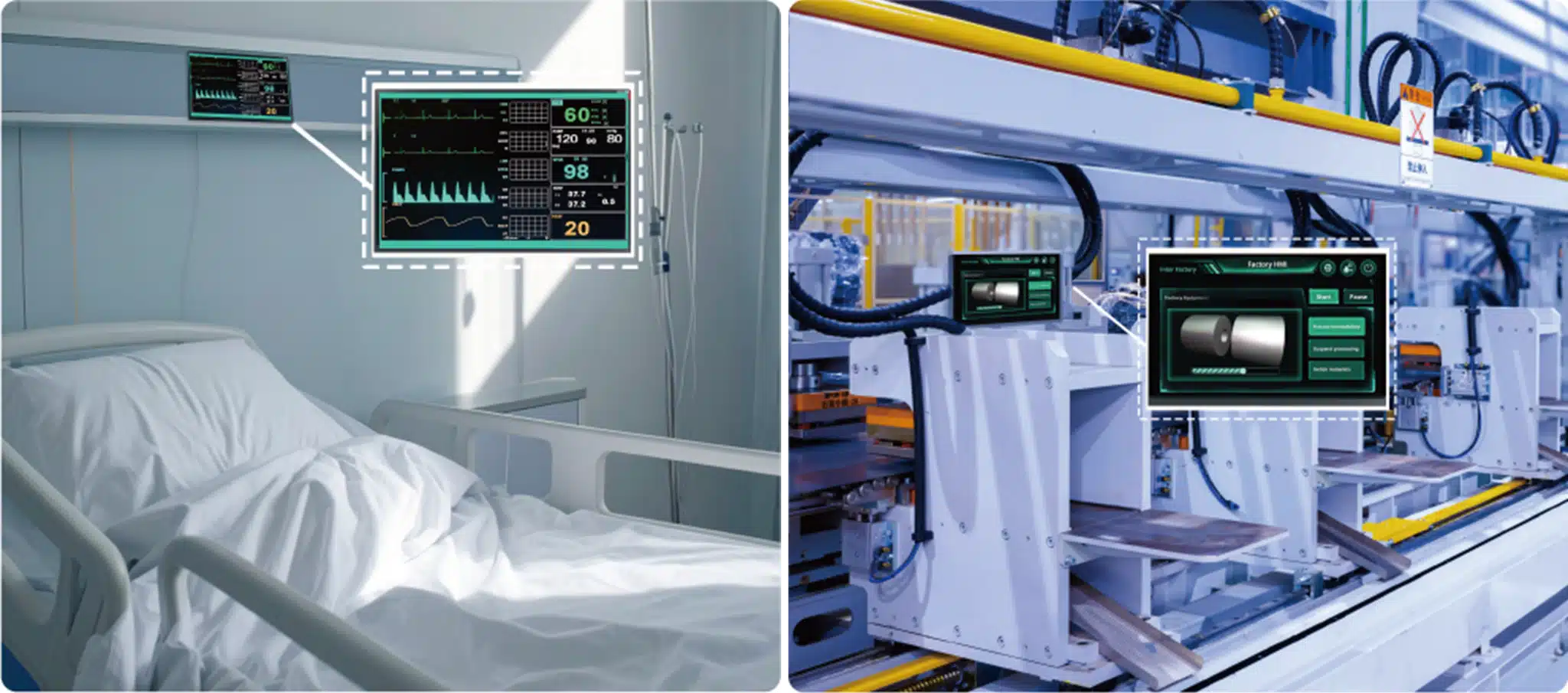 10.1 inch WXGA Display for Medical and Industrial